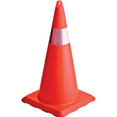 EKO Kırılmaz Trafik Konisi 750 mm (Tek Reflektifli) – UT 5010